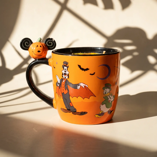 Pumpkin Patch Halloween Mug Candle