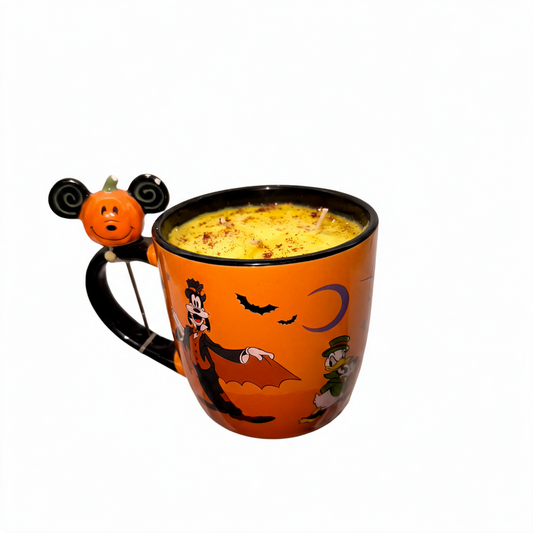 Pumpkin Patch Halloween Mug Candle