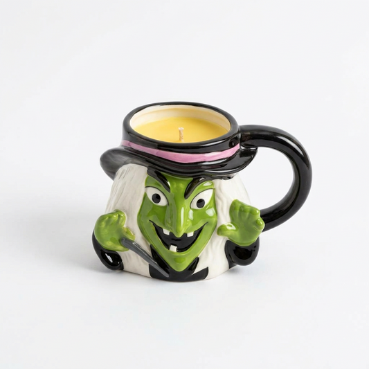Wicked Witch Halloween Mug Candle