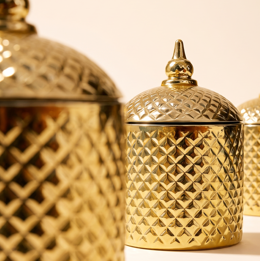 Golden Diamond Soy Candle