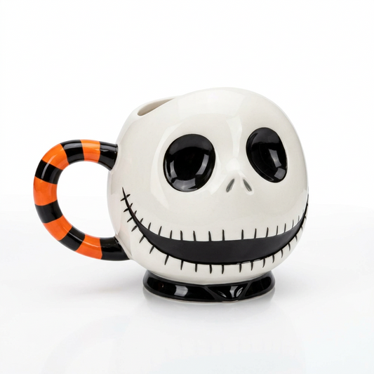 Spooky Smile Halloween Mug Candle