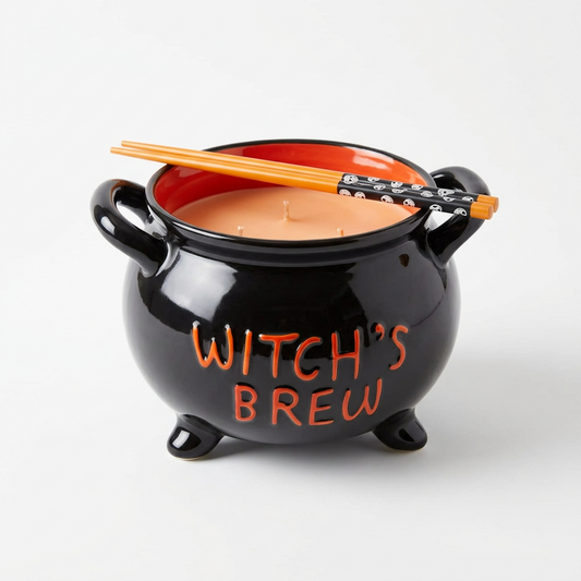 Witch’s Brew Halloween Cauldron Candle